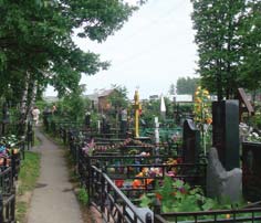 Алтуфьевское кладбище. Фото