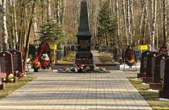 Востряковское кладбище. Фото